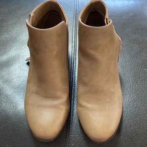 CALL IT SPRING Ankle boots with zipper accents/closure